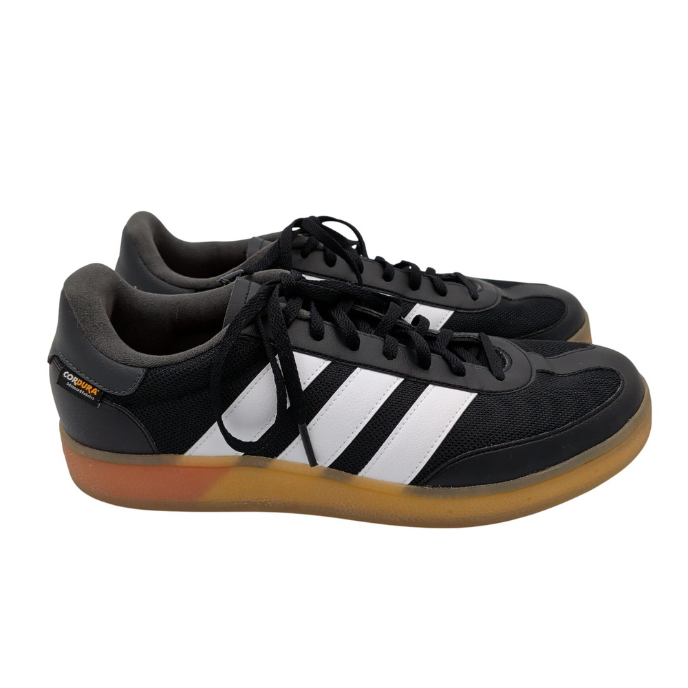Adidas Spezial Trainer Cordura Mens 10 Black White Gum JS3038 Sneakers Unisex